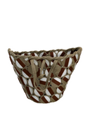 Playa Circle Rope Camel White & Cafe