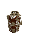 Playa Circle Rope Camel White & Cafe