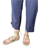 Romano Camel Platform with Sole