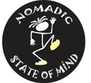 Nomadic State of Mind Logo Sticker Pack
