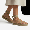 Romano Camel Platform with Sole